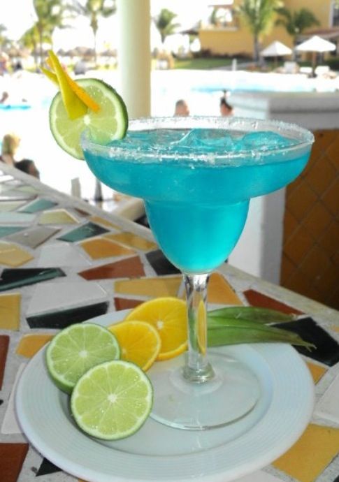 Blue Hawaiin Margarita